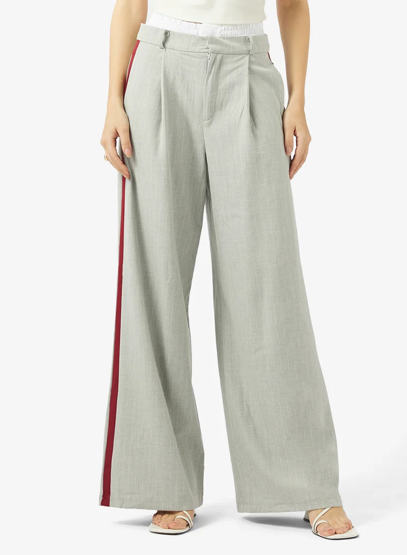 ايلا Trouser With Contrast Panel